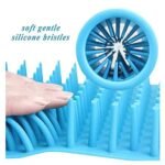 Anubhav Janni Pet Foot Washing Cup Guard Dog Grooming Foot Paw Cup Paw Cleaner Portable Washer With Feet Soft Silicone Bristles Dogs Cleaner Quickly Cleaning Washer Pets  (Pack Of 1 Pcs) - Image 3
