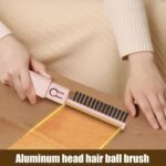 Anubhav Janni 4 In 1 Pet Hair Remover Brush Pet Hair Remover Lint Brush with Self Cleaning Base In Sided Self Cleaning Base Reusable for Clothes Double Sided Fur Cleaner Dog Cat (Pack Of 1 Pcs) - Image 3