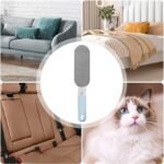 Anubhav Janni 4 In 1 Pet Hair Remover Brush Pet Hair Remover Lint Brush with Self Cleaning Base In Sided Self Cleaning Base Reusable for Clothes Double Sided Fur Cleaner Dog Cat (Pack Of 1 Pcs) - Image 8