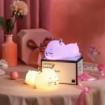 Anubhav Janni Silicone Deer Night Light Lamp For Kids 7 Color Rechargeable Bedroom Birthday Gift Girls and Boys Cute Kids USB Baby Toddler Childrens Gifts Room Kids Soft (Pack Of 1 Pcs) - Image 3