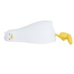 Anubhav Janni Sleeping Duck Night Lamp With Tap Control Adjustable Brightness Soft Silicone LED Light USB Rechargeable Portable Bedside For Kids Room Bedroom Touch Gesture (Pack Of 1 Pcs) - Image 6