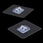 Anubhav Janni V Shape Heavy-Duty Adhesive Wall Hooks Wall-Mounted Super Strong PVC Hook Multi-Surface for Hanging Bathroom Self Corner Shelves Without Drilling Heavy ( pack of 20 ) - Image 2