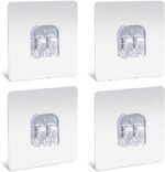 Anubhav Janni V Shape Heavy-Duty Adhesive Wall Hooks Wall-Mounted Super Strong PVC Hook Multi-Surface for Hanging Bathroom Self Corner Shelves Without Drilling Heavy ( pack of 20 ) - Image 3