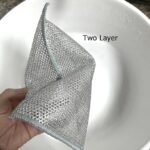 Anubhav Janni Scrubbing Pad Wire - Stainless Steel Scrubber Non-Scratch Dishcloth Multifunctional Dishwashing Sponge Easy Reusable Cleaning Supplies for Kitchen Sinks Pots ( pack of 20 ) - Image 7