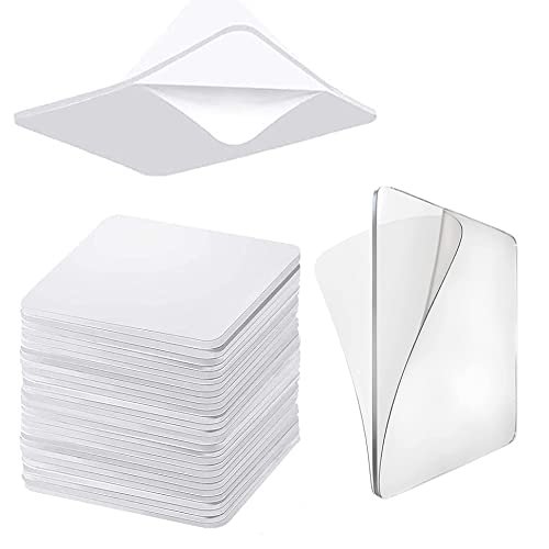 Anubhav Janni Double Side Heavy Duty Square Sticker Strong Adhesive for Multi-Purpose Use Ideal Home Office and Outdoor Projects side square sticker Waterproof Oil-Proof Wall Hook ( pack of 10 ) Anubhav Janni Double Side Heavy Duty Square Sticker Strong Adhesive for Multi-Purpose Use Ideal Home Office and Outdoor Projects side square sticker Waterproof Oil-Proof Wall Hook ( pack of 10 ) - Image 1