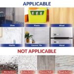 Anubhav Janni Double Side Heavy Duty Square Sticker Strong Adhesive for Multi-Purpose Use Ideal Home Office and Outdoor Projects side square sticker Waterproof Oil-Proof Wall Hook ( pack of 10 ) - Image 6