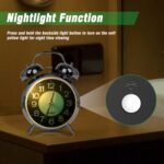 Anubhav Janni Alarm Clock Radium Vintage For Student Heavy Sleepers Super Loud  Luminous Students Bedroom Office Sleepers Night Light Silent Hands High Volume Analog Bedroom (Pack Of 1 Pcs) - Image 5