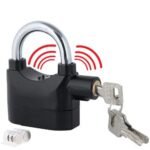 Anubhav Janni Alarm Lock Security Motion Sensor Siren Alert Heavy Duty Anti Theft Padlock With Weather Resistant Heavy Body For Bikes Gates Doors Sheds Home Office Bikes Lock (Pack Of 1 Pcs)