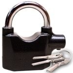 Anubhav Janni Alarm Lock Security Motion Sensor Siren Alert Heavy Duty Anti Theft Padlock With Weather Resistant Heavy Body For Bikes Gates Doors Sheds Home Office Bikes Lock (Pack Of 1 Pcs) - Image 2