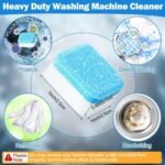 Anubhav Janni Washing Machine Tablet Cleaner Tablets Deep Cleaning Descaling Front Top Load Machines Drum Tub Stain Remover All Stain Removing Power Effervescent Top Machines (Pack Of 20 Pcs) - Image 5