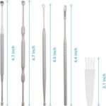 Anubhav Janni Earpick Set Ear Pick Earwax Removal Kit Storage Box Cleansing Tool Spiral Curette Wax Remover Cleaning Brush Cleaner Beauty Makeup Tools Safe Effective Hygiene(Set Of 6 Pcs) - Image 2