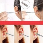 Anubhav Janni Earpick Set Ear Pick Earwax Removal Kit Storage Box Cleansing Tool Spiral Curette Wax Remover Cleaning Brush Cleaner Beauty Makeup Tools Safe Effective Hygiene(Set Of 6 Pcs) - Image 3
