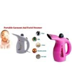Anubhav Janni Rz Garment Steamer Handheld Facial Steamer Portable Fabric Steamer Dual Power Travel Iron Facial Professional And Pink Design Multi Purpose Clothes Face New Home (Pack Of 1 Pcs) - Image 2