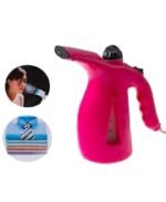 Anubhav Janni Rz Garment Steamer Handheld Facial Steamer Portable Fabric Steamer Dual Power Travel Iron Facial Professional And Pink Design Multi Purpose Clothes Face New Home (Pack Of 1 Pcs) - Image 3