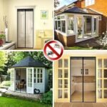 Anubhav Janni Magic Mesh Curtain Door Magnetic Hands Free Fly Mosquito Bug Insect Screen Hot Heavy Duty Full Frame Fits Size Net Loop Auto Closing Nets Curtain Reinforced Loop (Pack Of 1 Pcs) - Image 3