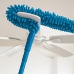 Anubhav Janni Blue Fan Mop Foldable Microfiber Cleaning Duster Steel Body Flexible for Quick Easy of Home Kitchen Car Ceiling Dusting Office Brush with Long Rod Expandable (pack 1) - Image 8