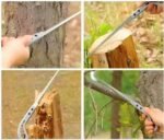 Anubhav Janni Hand Saw Knife Manual Wood Cutter For Cutting Wood Branches Curved Handle Portable Tool Garden Repair Home Garden High Strength Ice Tree Sharp Blade Saw Gardening (Pack Of 2 Pcs) - Image 8