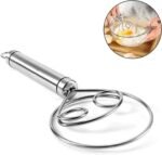 Anubhav Janni Mixing Tool Stainless Steel Dutch Dough Hand Mixer Artisan Blender For Bread Pastry Pizza Cake Flour Mixing Whisking Kneading Durable Time Saving Kitchen Home (Pack Of 2 Pcs) - Image 9
