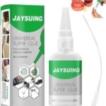 Anubhav Janni Super Glue Welding High Strength Oily Glue Universal Wood For Furniture Ceramic Glass High Strength Waterproof Quickly Repair Applied Plastic Wood Metal Glass Metal (Pack Of 1 Pcs)