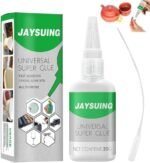 Anubhav Janni Super Glue Welding High Strength Oily Glue Universal Wood For Furniture Ceramic Glass High Strength Waterproof Quickly Repair Applied Plastic Wood Metal Glass Metal (Pack Of 1 Pcs)