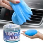 Anubhav Janni Super Gel Blue Multipurpose Cleaning Reusable Dust Remover Slime For Car Interior Keyboard Laptop Electronics Deep Clean Dashboard Keyboard Camera Kit PC Laptop (Pack Of 1 Pcs) - Image 2