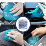 Anubhav Janni Super Gel Blue Multipurpose Cleaning Reusable Dust Remover Slime For Car Interior Keyboard Laptop Electronics Deep Clean Dashboard Keyboard Camera Kit PC Laptop (Pack Of 1 Pcs) - Image 3