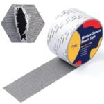 Anubhav Janni Screen Tape Mosquito Net Repair Tape Strong Adhesive Waterproof Window Net Covering Mesh For Door Tears Holes Patch Mosquito Tape Patch Repair Tap (Pack Of 2 Pcs)