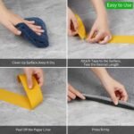 Anubhav Janni Carpet Tape 20m Double Sided Super Strong Non Slip Mesh Carpets Rugs Mats Wall Hanging Ideal Carpet Photo Wall Kitchen Home School Office (Pack Of 1 Pcs) - Image 3