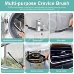 Anubhav Janni Gap Brush Small Plastic Cleaning Brush Bathroom Kitchen Tool Household Use Multifunctional Supplies Kitchen Bathroom Toilet Window Vehicle Faucets Grout Home (Pack Of 10 Pcs) - Image 4