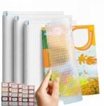 Anubhav Janni Book Cover Covers Waterproof Plastic Transparent Paper Sticker Textbooks Biding Protective Thick Sticky Students School Office Film Cover Sheet Textbook (Pack Of 1 Pcs)