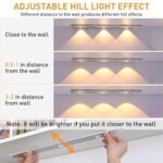 Anubhav Janni Sensor Light 40 Cm Motion Under Cabinet LED Color Modes Dimmable USB Rechargeable Closet Lamp Wireless Stick On  Kitchen Battery Stair Hallway Light (Pack Of 1 Pcs) - Image 8