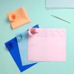 Anubhav Janni Silicone Paint Mat Pink Painting Lines Cleaning Cups For Kids Non Stick Crafts Resin Clay Play DIY Art Craft Gift Palette Brush Holder Color Watercolor (Pack Of 1 Pcs) - Image 4