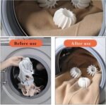Anubhav Janni Lint Ball Small Washing Machine Cleaning Balls Soft Silicone Laundry for Deep Cleaning Pet Hair Removal Reusable Catcher Hand Wash Clothes Wrinkle (Pack Of 10 Pcs) - Image 5
