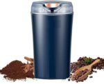 Anubhav Janni New Coffee Grinder Electric Spice Grinder Handle Manual Handheld Mill Operated Hand Crank Electric Masala Herbs Coffee Kitchen Masala Blades Ideal Travel (Pack Of 1 Pcs)