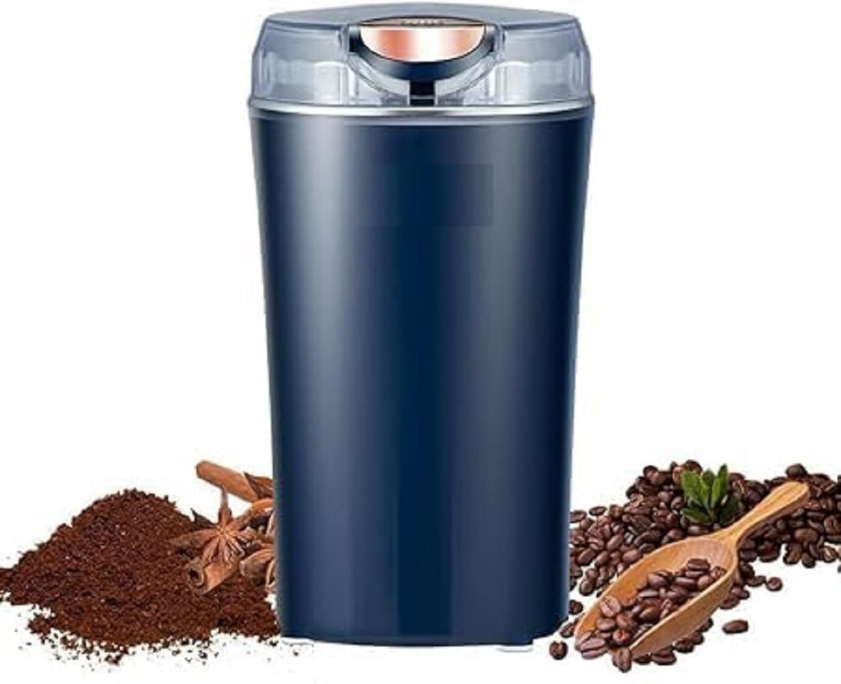 Anubhav Janni New Coffee Grinder Electric Spice Grinder Handle Manual Handheld Mill Operated Hand Crank Electric Masala Herbs Coffee Kitchen Masala Blades Ideal Travel (Pack Of 1 Pcs) Anubhav Janni New Coffee Grinder Electric Spice Grinder Handle Manual Handheld Mill Operated Hand Crank Electric Masala Herbs Coffee Kitchen Masala Blades Ideal Travel (Pack Of 1 Pcs) - Image 1