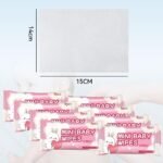 Anubhav Janni Mini Wet Wipes Disposable Baby Wipes Face Hands Cleansing Babies Kids Adults Soft Gentle Travel Size Tissues Portable Pocket Water Children Hand Face Cleansing Wipes (Set Of 1) - Image 7