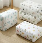Anubhav Janni Blanket Cover Storage bag Folding Organizer Moisture Proof Mildew Dust Water Proof Washable Bags For Clothes Jackets Pillows Blankets Bag Under Bed Quilt Clothes (Pack Of 1 Pcs) - Image 2