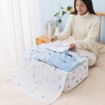 Anubhav Janni Blanket Cover Storage bag Folding Organizer Moisture Proof Mildew Dust Water Proof Washable Bags For Clothes Jackets Pillows Blankets Bag Under Bed Quilt Clothes (Pack Of 1 Pcs) - Image 9