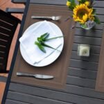 Anubhav Janni Place Mat Brown Placemats Place Mats Kitchen Dining Table Heat Resistant Stain Anti Skid Washable Table Mats Vinyl Dinner Viny Heat Resistant Placement (Pack Of 2 Pcs) - Image 4