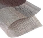 Anubhav Janni Place Mat Skin Line Placemats For Dining Table Washable Heat Resistant Table Mats Stain Resistant Woven Vinyl Mats Insulation Heat Kitchen Resistant Anti Slip Home (Pack Of 2 Pcs) - Image 5