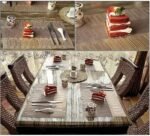 Anubhav Janni Place Mat Skin Line Placemats For Dining Table Washable Heat Resistant Table Mats Stain Resistant Woven Vinyl Mats Insulation Heat Kitchen Resistant Anti Slip Home (Pack Of 2 Pcs) - Image 6
