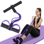 Anubhav Janni Pull Reducer Training Bands Tubes Sculpt Shapely Waistline Build Lean Core Strength Enhance Full Body Workouts Body Trimmer Pedal Exerciser Yoga Exercise (Pack Of 1 Pcs) - Image 5