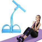 Anubhav Janni Pull Reducer Training Bands Tubes Sculpt Shapely Waistline Build Lean Core Strength Enhance Full Body Workouts Body Trimmer Pedal Exerciser Yoga Exercise (Pack Of 1 Pcs) - Image 7
