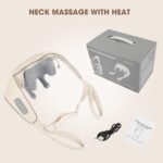 Anubhav Janni Neck Massager Cervical Pain Relief Electric Deep Tissue Shiatsu Infrared Heat Therapy Kneading Massage Machine Full Body Relax Neck Muscles Back Massager (Pack Of 1 Pcs) - Image 4