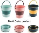 Anubhav Janni Folding Bucket 5 Ltr Multifunctional Foldable Silicone Collapsible Basin Bowl Camping Hiking Travel Bathroom Home Outdoor Garden Car Washing Fishing Travelling (Pack Of 1 Pcs) - Image 9