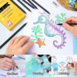 Anubhav Janni Rainbow Pencil 12Pcs Pencils Colored Pencil Fun Pencils Kids Kids Colors Adults Art Supplies Girls Boys Black Wooden Multi Coloring Drawing Sketching Rainbow (Set Of 12 Pcs) - Image 7