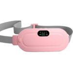 Anubhav Janni Period Pain Massager 3 Cramp Relief Heating Pad Device With Massage Modes For Menstrual Belly Back Relief Display Comfortable Belt Portable Cordless Cramps Stomach (Pack Of 1 Pcs)