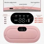 Anubhav Janni Period Pain Massager 3 Cramp Relief Heating Pad Device With Massage Modes For Menstrual Belly Back Relief Display Comfortable Belt Portable Cordless Cramps Stomach (Pack Of 1 Pcs) - Image 3