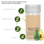 Anubhav Janni Hair Wax Stick for Wigs For Edge Control Pomade Non-greasy Stik Women Styling Baby pomade stick Fly aways and Frizzy Slick hair Solid Bar with Natural Ingredients (pack of 1) - Image 5