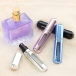 Anubhav Janni Mini Perfume Bottle Atomizer Spray? Travel Size Perfume Spray Scent Pump Case Compact  Dispenser for Daily Refillable Bottle Spray Bottles Aluminum Cologne Dispenser (pack of 1) - Image 9